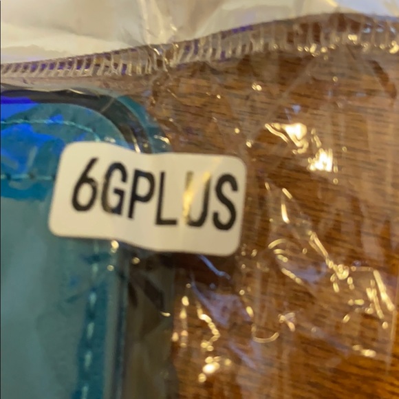 NWT 6GPlus phone case. Blue front opens for wa… - Picture 3 of 4